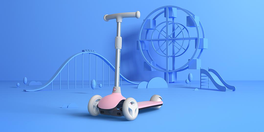 兼顧安全與靈活 <span  style='background-color:Yellow;'>米兔</span>兒童滑板車售價249元