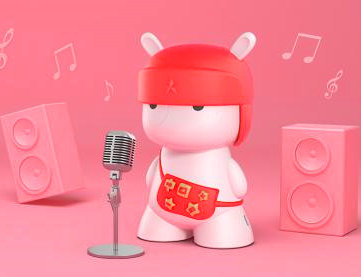 能唱歌能講故事會發(fā)光 天然呆萌小米<span  style='background-color:Yellow;'>米兔</span>音箱僅售99元