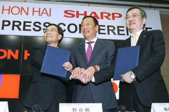 押寶8K及物聯網轉守為攻 鴻海改革奏效 <span  style='background-color:Yellow;'>夏普</span>稱今年盈利