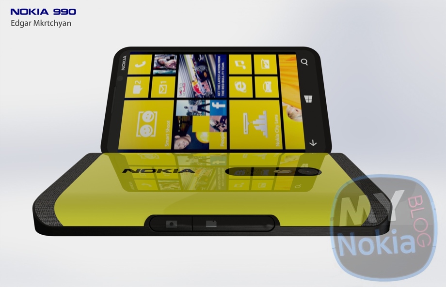 Lumia 990<span  style='background-color:Yellow;'>概念機</span>詳細大介紹