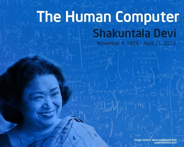 被譽為“人腦計算機”的印度女巫